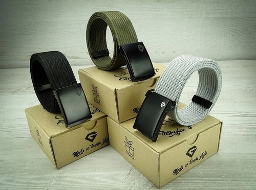 zestaw MESKI PASKÓW PARCIANYCH Gracio 3KOLORY na Arena.pl