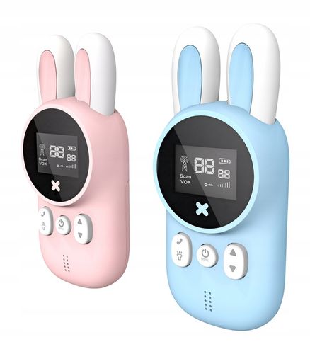 2X WALKIE TALKIE DLA DZIECI KRÓTKOFALÓWKA 2 SZTUKI ZESTAW ŁOKI TOKI LATARKA na Arena.pl
