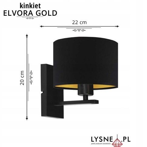 Kinkiet ELVORA GOLD na Arena.pl