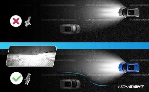 ŻARÓWKI LED H4 +700% BARDZO MOCNE BIAŁE 6500K 1:1 CANBUS na Arena.pl