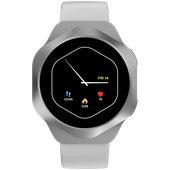 canyon smartwatch hexagon 88 rozmowy bluetooth srebrny