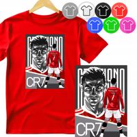 KOSZULKA DZIECIĘCA T-SHIRT - CRISTIANO RONALDO CR7 SPORT PIŁKA - XXXS 86-92