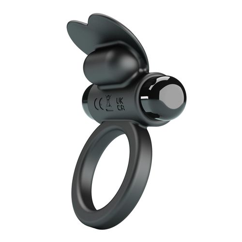 Pretty Love - Vibrant Penis Ring Debonaire Black, 10 Vibration Functions na Arena.pl