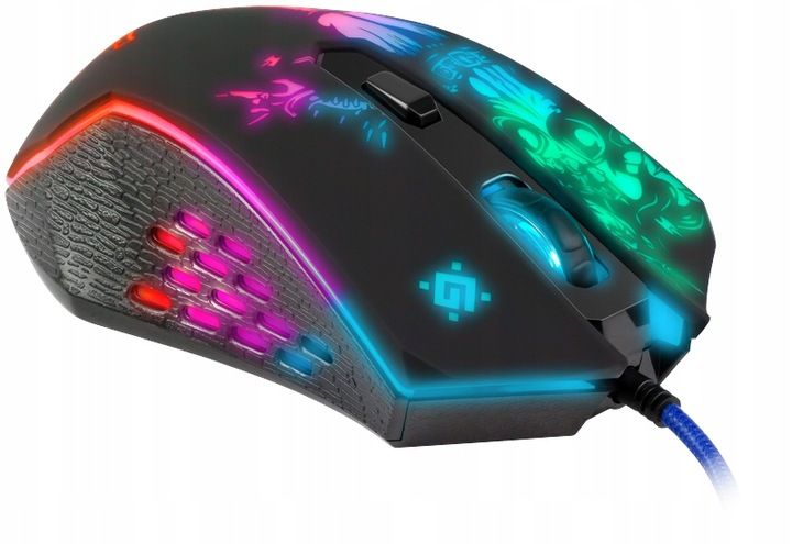 MYSZ MYSZKA GAMINGOWA KOMPUTEROWA DLA GRACZY RGB LED 3200 DPI DO PC LAPTOP zdjęcie 7