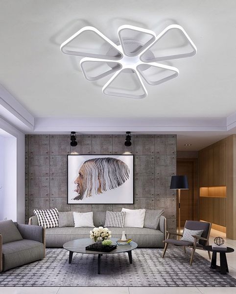 Lampa NICEA VI Wifi sufit PLAFON żyrandol 68cm LED Tuya Wobako zdjęcie 9