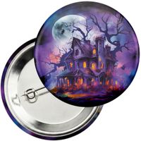 Przypinka z agrafką 59mm - HALLOWEEN