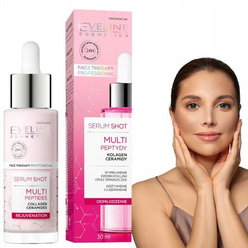Eveline multipeptydowe serum shot przeciwstarzeniowe do twarzy 30 ml na Arena.pl