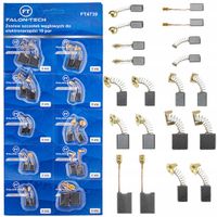 SZCZOTKI WĘGLOWE DO ELEKTRONARZĘDZI WIERTARKI UNIWERSALNE ZESTAW 10 PAR