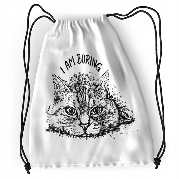 Plecak Kotki Kotek Szkolny Worek Torba Z Nadrukiem Ze Zdjęciem zdjęcie 1