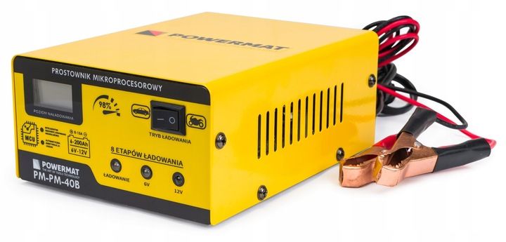 PROSTOWNIK ELEKTRONICZNY ŁADOWARKA 6/12V 15A zdjęcie 7