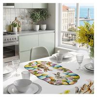 Bieżnik Kanin 30 x 60 cm DomoweTekstylia | WNK733 060 | Święta Wielkanoc