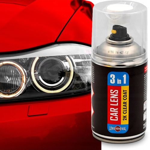 LAKIER BEZBARWNY Z UTWARDZACZEM DO RENOWACJI REGENERACJI LAMP 3W1 W AUCIE na Arena.pl