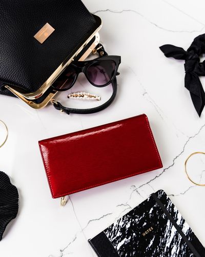 elegancki portfel damski na magnes - peterson na Arena.pl