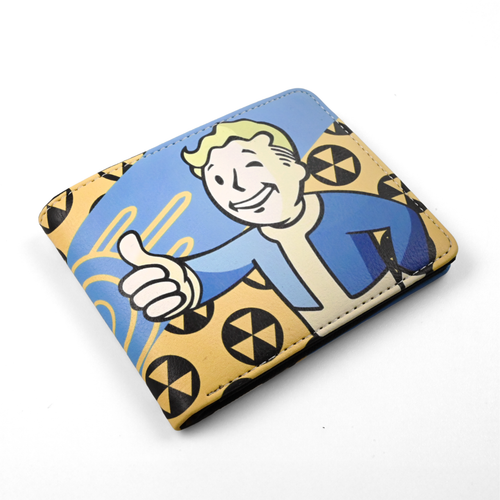 Vault-Tec | 13 cm | Eko-Skóra | Portfel | Fallout na Arena.pl