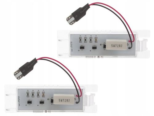 Podświetlenie Tablicy Rejestracyjnej Led Opel Astra H 3 III J IV Vectra C na Arena.pl