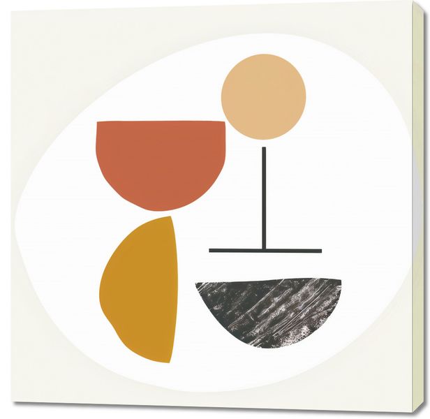 Obraz 100x100cm Kompozycja Balans zdjęcie 1