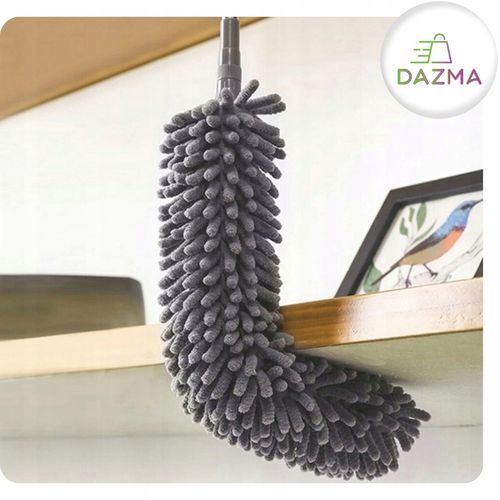 Szczotka do Kurzu Pajęczyn Zmiotka Teleskopowa Miotełka 280 cm Końcówki 4w1 na Arena.pl