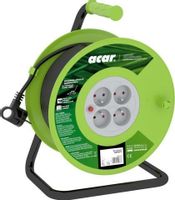 Przedłużacz bębnowy 40 m 3x1,5 czarny M02050 ACAR