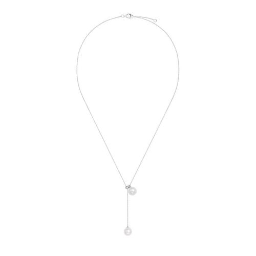 Srebrny naszyjnik Staviori z perłami na Arena.pl