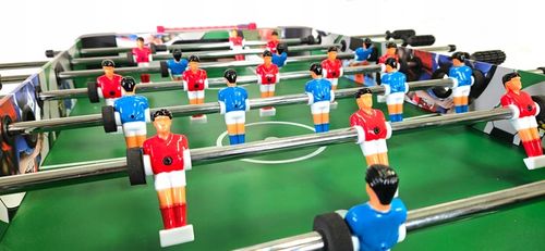 Stół do gry w piłkarzyki do piłkarzyków Piłkarzyki CERTYFIKAT CE BLACK WEEK na Arena.pl