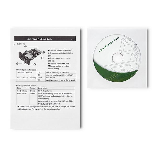 Qoltec Moduł SNMP do 3-fazowego zasilacza UPS zdjęcie 7