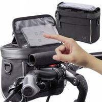 SAKWA ROWEROWA TORBA NA KIEROWNICĘ ROWER TELEFON WODOODPORNA WOZINSKY