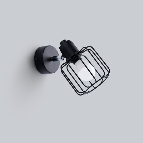 Kinkiet BELUCI 1 czarny zdjęcie 2