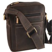 skórzana torba męska z długim paskiem na ramię - always wild