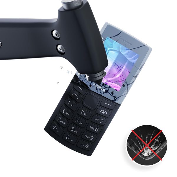 nokia 105 (2023) - 3mk silky matt pro zdjęcie 10