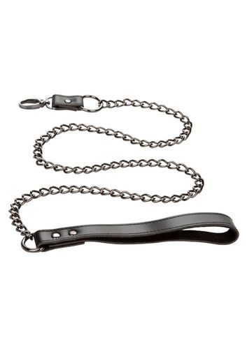 collar with chain leash black na Arena.pl
