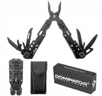 MULTITOOL NARZĘDZIE WIELOFUNKCYJNE SURVIVAL DOMINATOR Black Ant NA