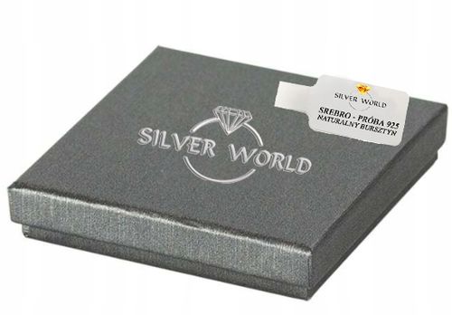 KOLCZYKI SREBRNE Z BURSZTYNEM CIENIOWANE DŁUGIE WISZĄCE NA PREZENT + GRATIS na Arena.pl