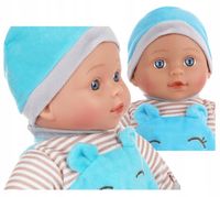 SMILY PLAY Lalka bobas jak żywa interaktywna miękka mówi śpiewa ubranko 32