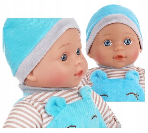 SMILY PLAY Lalka bobas jak żywa interaktywna miękka mówi śpiewa ubranko 32 na Arena.pl