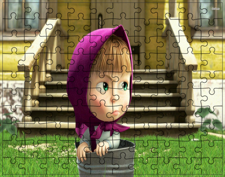 Puzzle Masza i Niedźwiedź zdjęcie 1