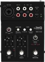 2X IMG STAGELINE MMX-11USB 2-kanałowy mikser audio z interfejsem USB