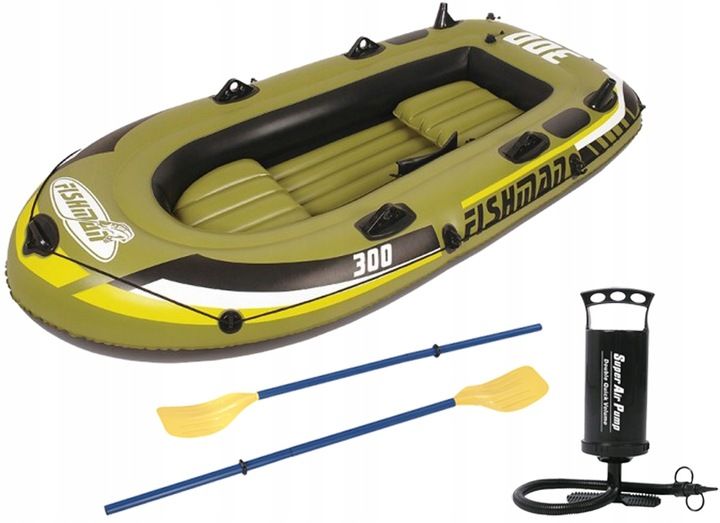 Łódź Ponton Rybacki Wędkarski Fishman - dla 3 osób zdjęcie 2