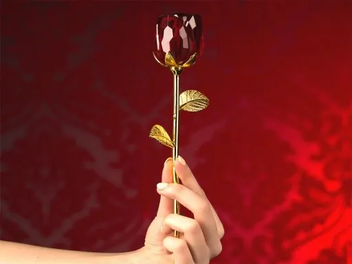 RÓŻA PREZENT 1-99 LAT URODZINY ROCZNICA ŚLUBU ETUI zdjęcie 8