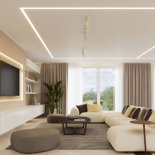 Plafon RING 4L beżowy zdjęcie 11