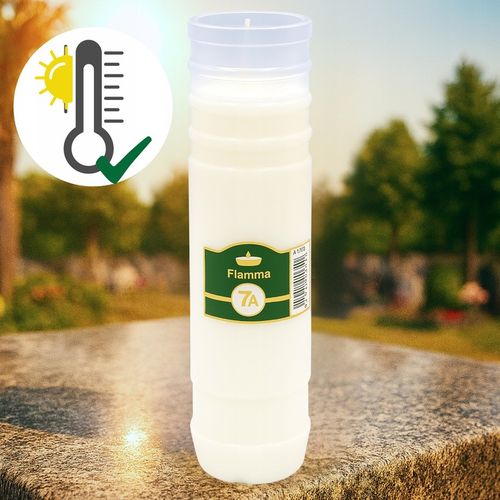 Wkłady do Zniczy Rewelacyjne na Upał Parafinowe 7dni x12 Długopalące do168h na Arena.pl