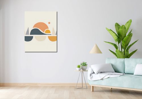 Obraz 70x90cm Pagórki Wyniosłości na Arena.pl