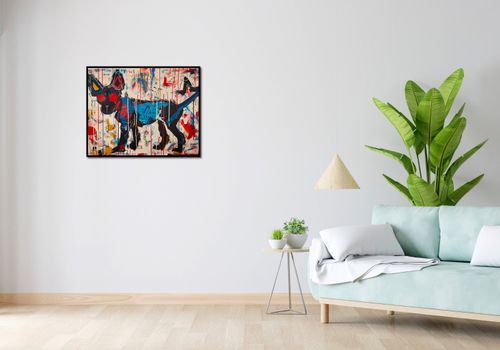 Plakat 76x60,5cm Miejski Pies na Arena.pl