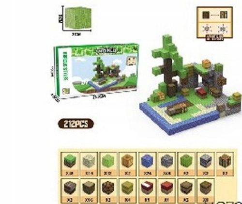 KLOCKI MAGNETYCZNE MOCNE KLOCKI SZEŚCIANY 212 EL KLOCKI PIKSELE na Arena.pl