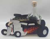 karafka + kieliszki auto hot rod