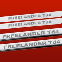 Listwa progowa LAND ROVER FREELANDER 1 Stal nierdzewna 304 połysk 4szt