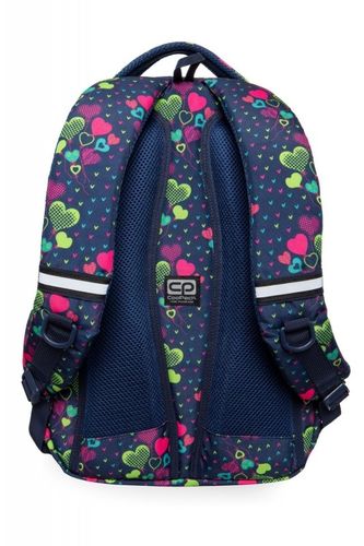 Plecak młodzieżowy CoolPack Basic Plus Lime Hearts na Arena.pl