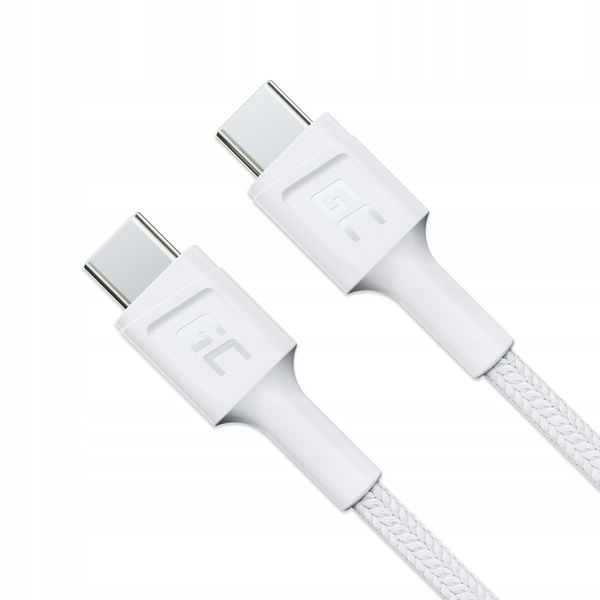 Biała Ładowarka GaN 65W + Kabel USB-C - USB-C 60W 200cm Power Delivery zdjęcie 6