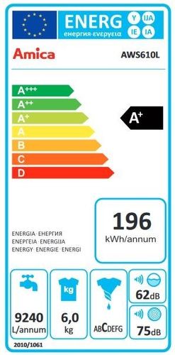 Amica AWS610L  Pralka na Arena.pl