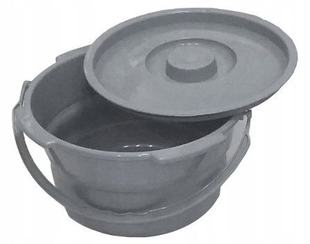 KRZESŁO TOALETOWE dla Seniora Przenośna toaleta WC sanitarne MOCNE 136 na Arena.pl