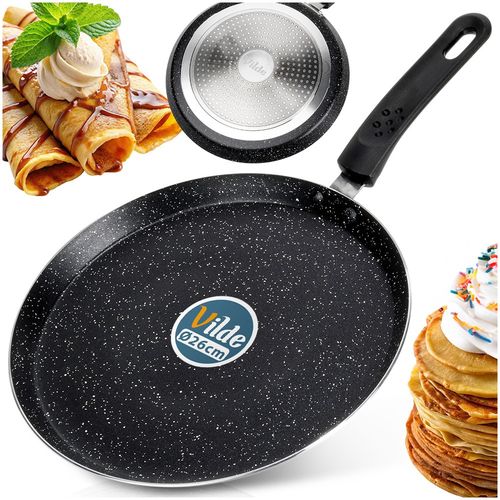 Patelnia do naleśników granitowa BASIC LINE 26 cm na Arena.pl